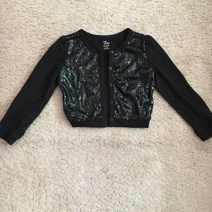 Black girls sequin shirt/sweater